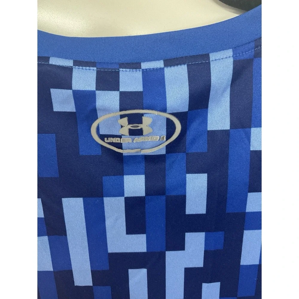 Under Armour Tank Top‎ Teens XL YXL Sleeveless HeatGear Blue